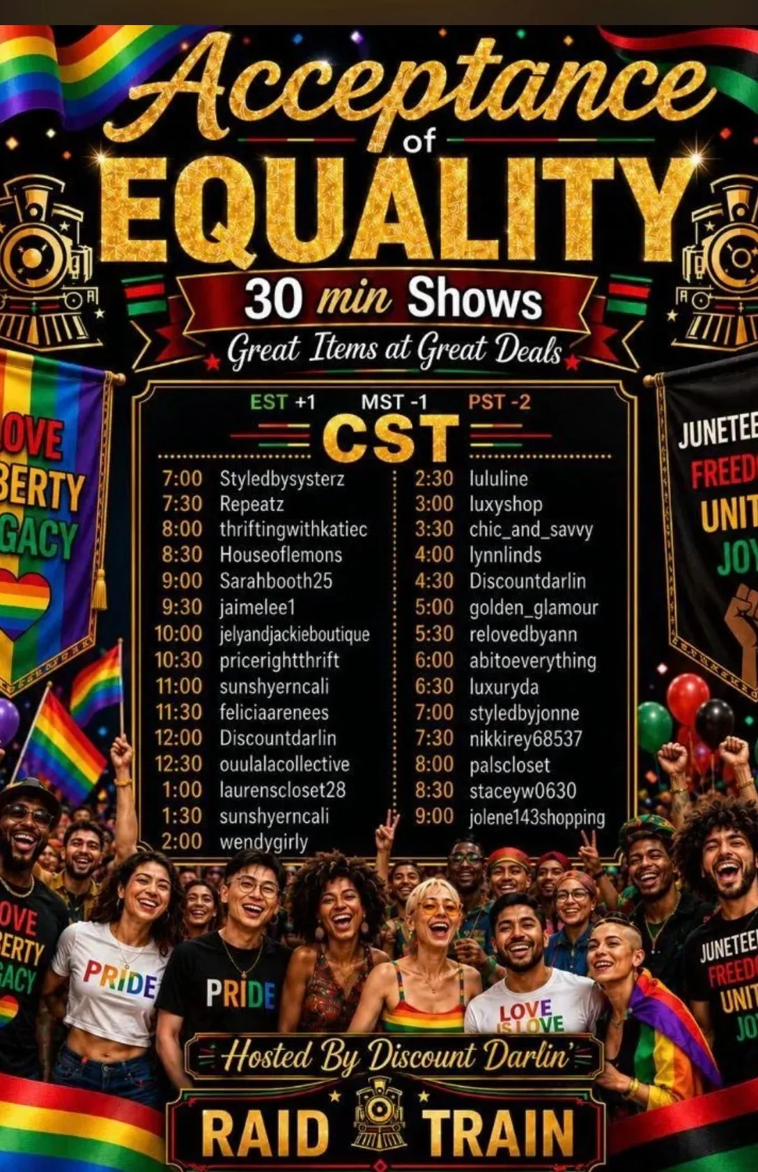 Thumbnail for live show