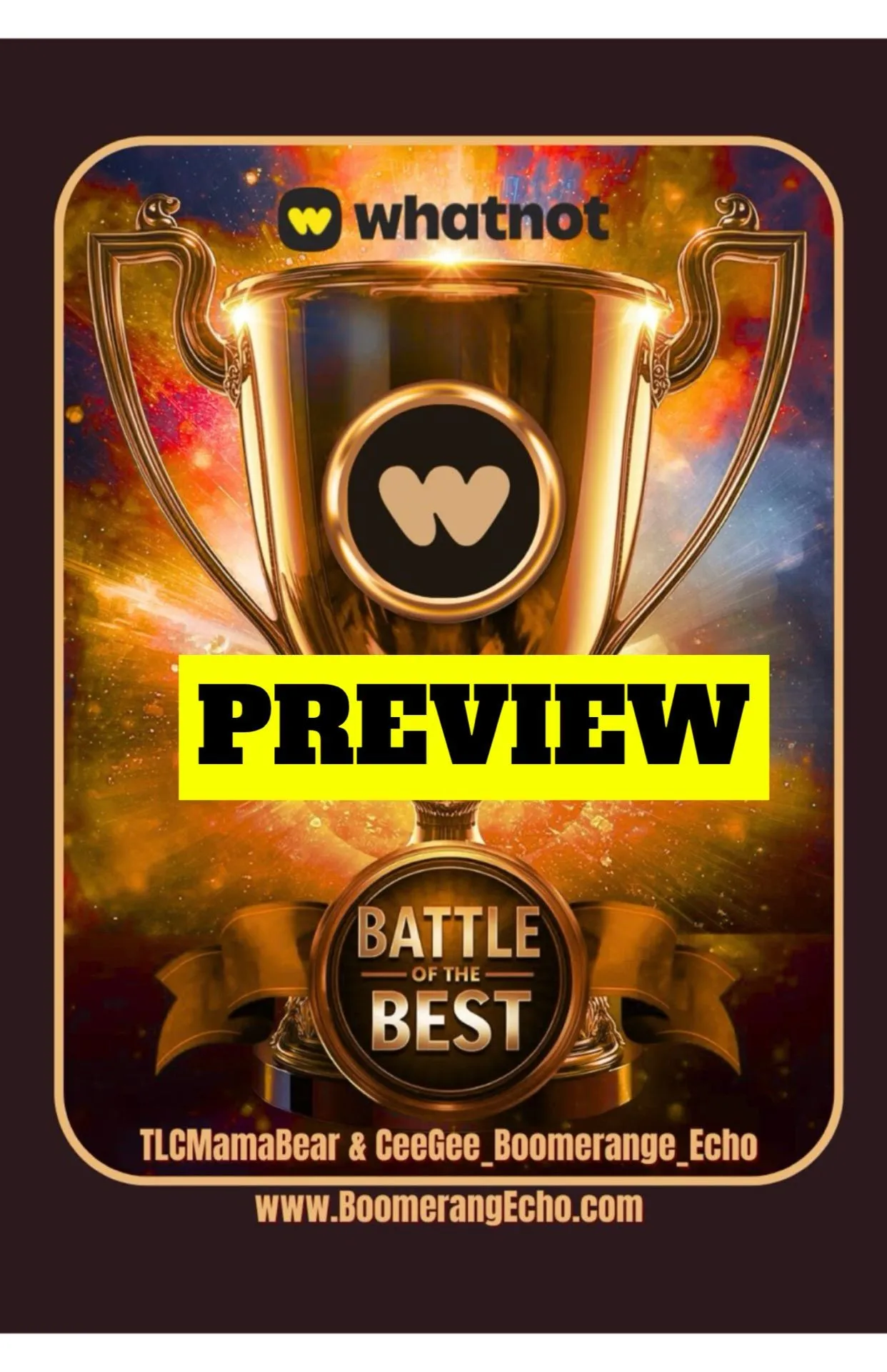 Thumbnail for live show