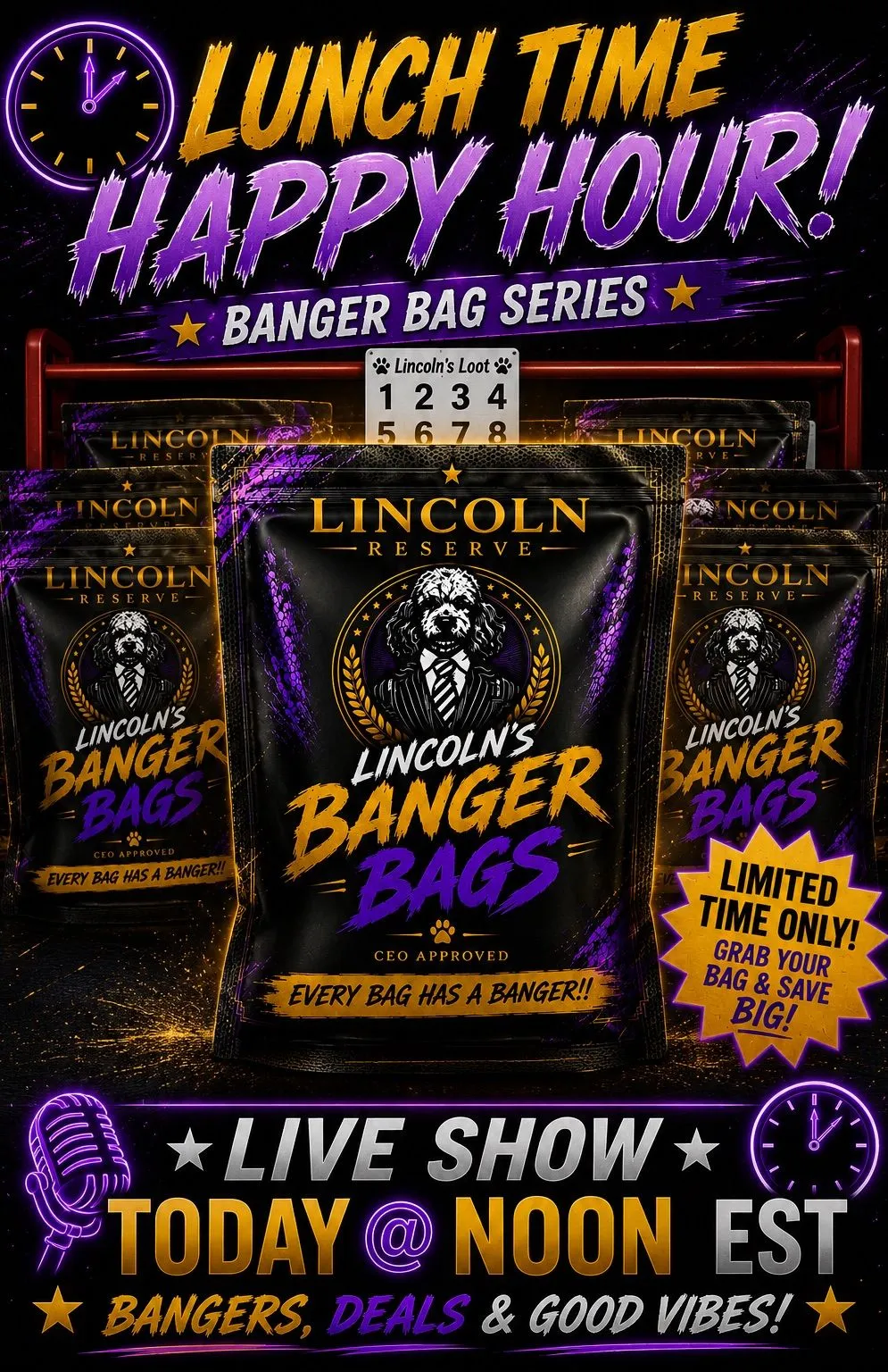 Thumbnail for live show
