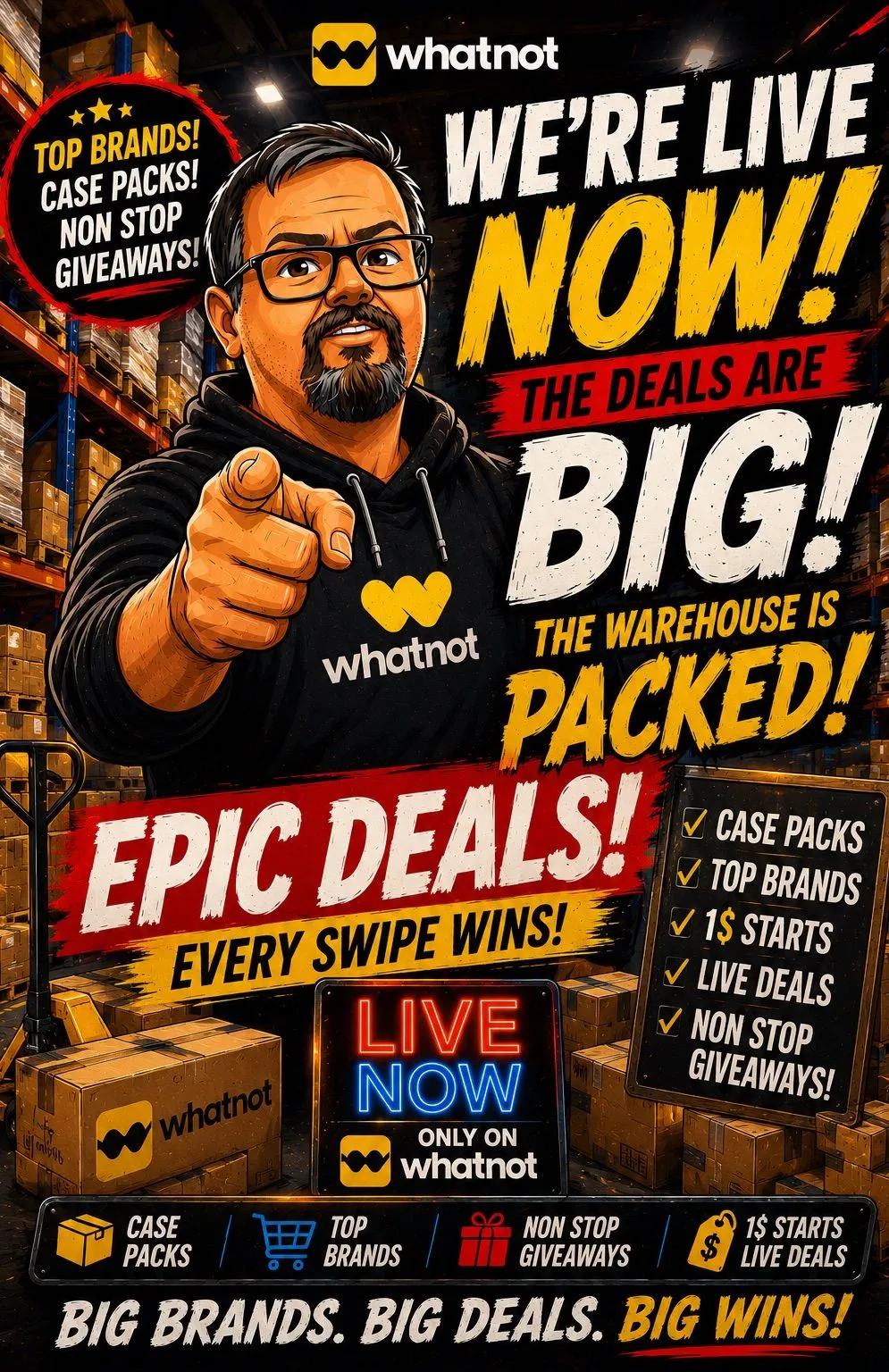Thumbnail for live show