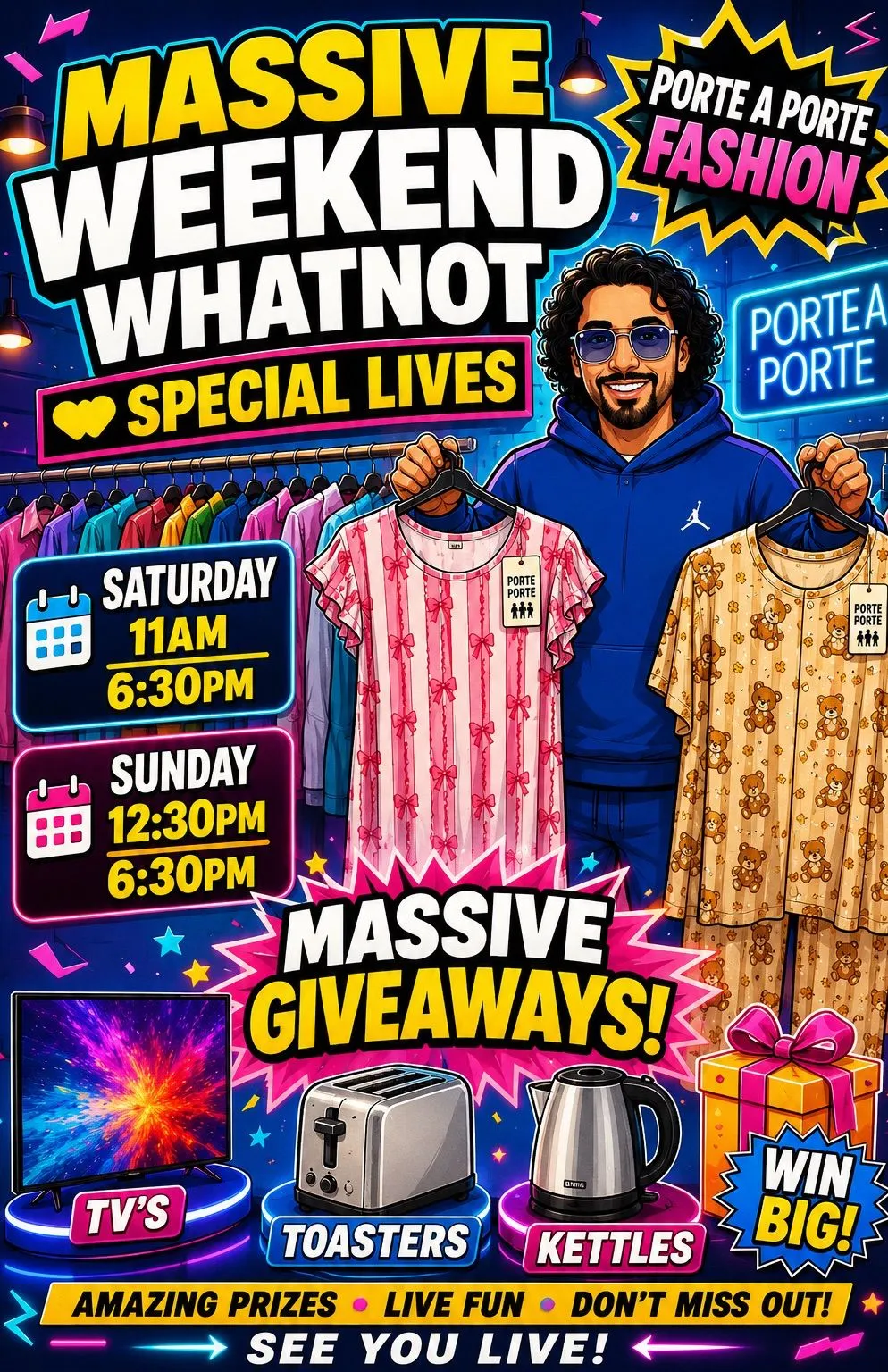 Thumbnail for live show