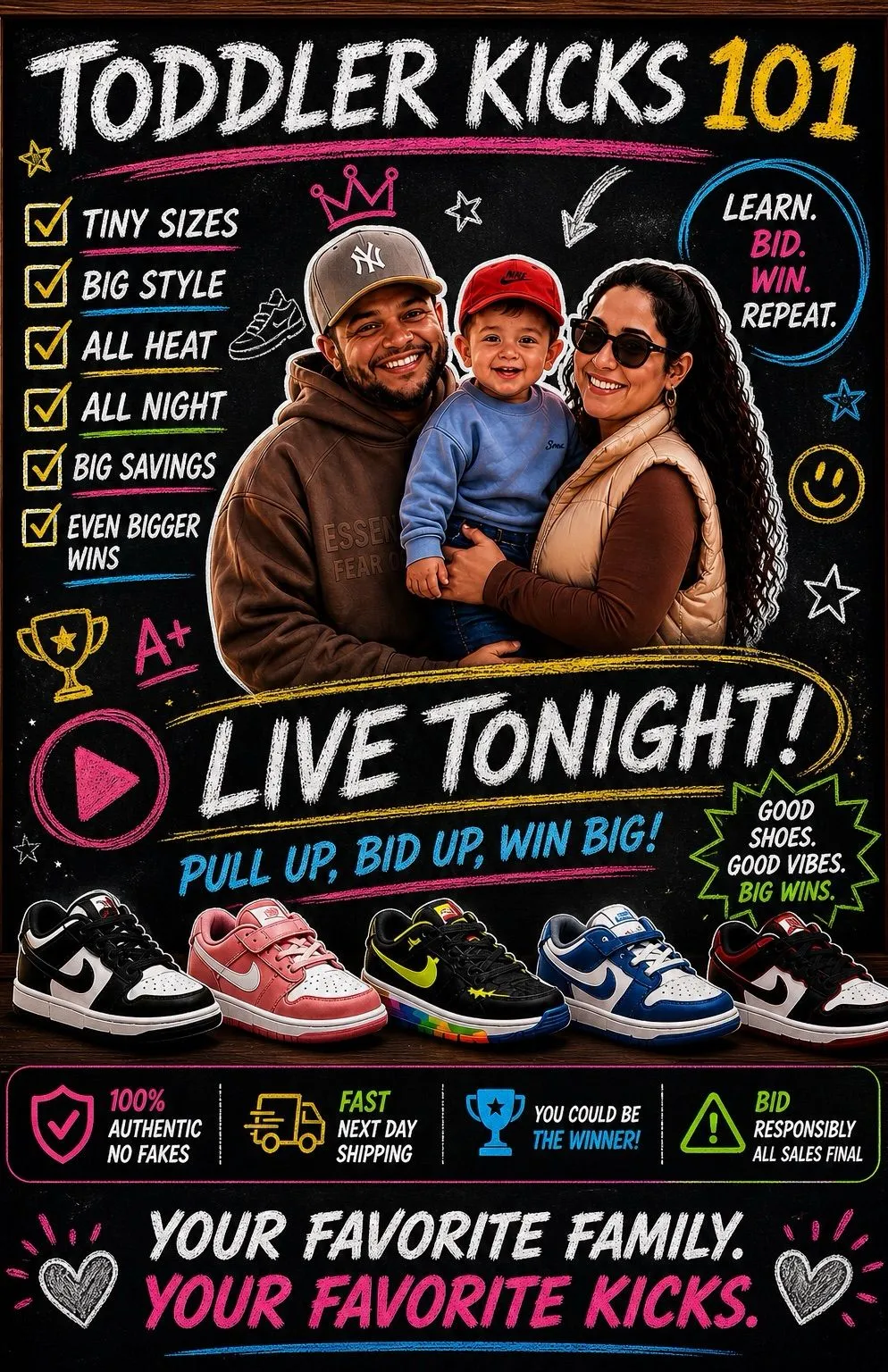 Thumbnail for live show