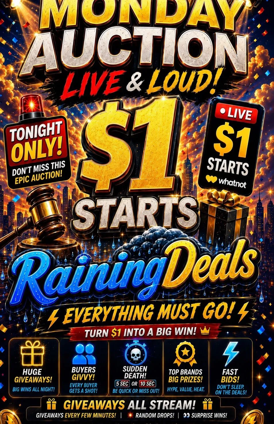 Thumbnail for live show