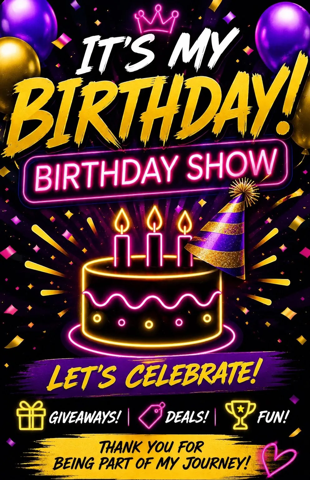 Thumbnail for live show