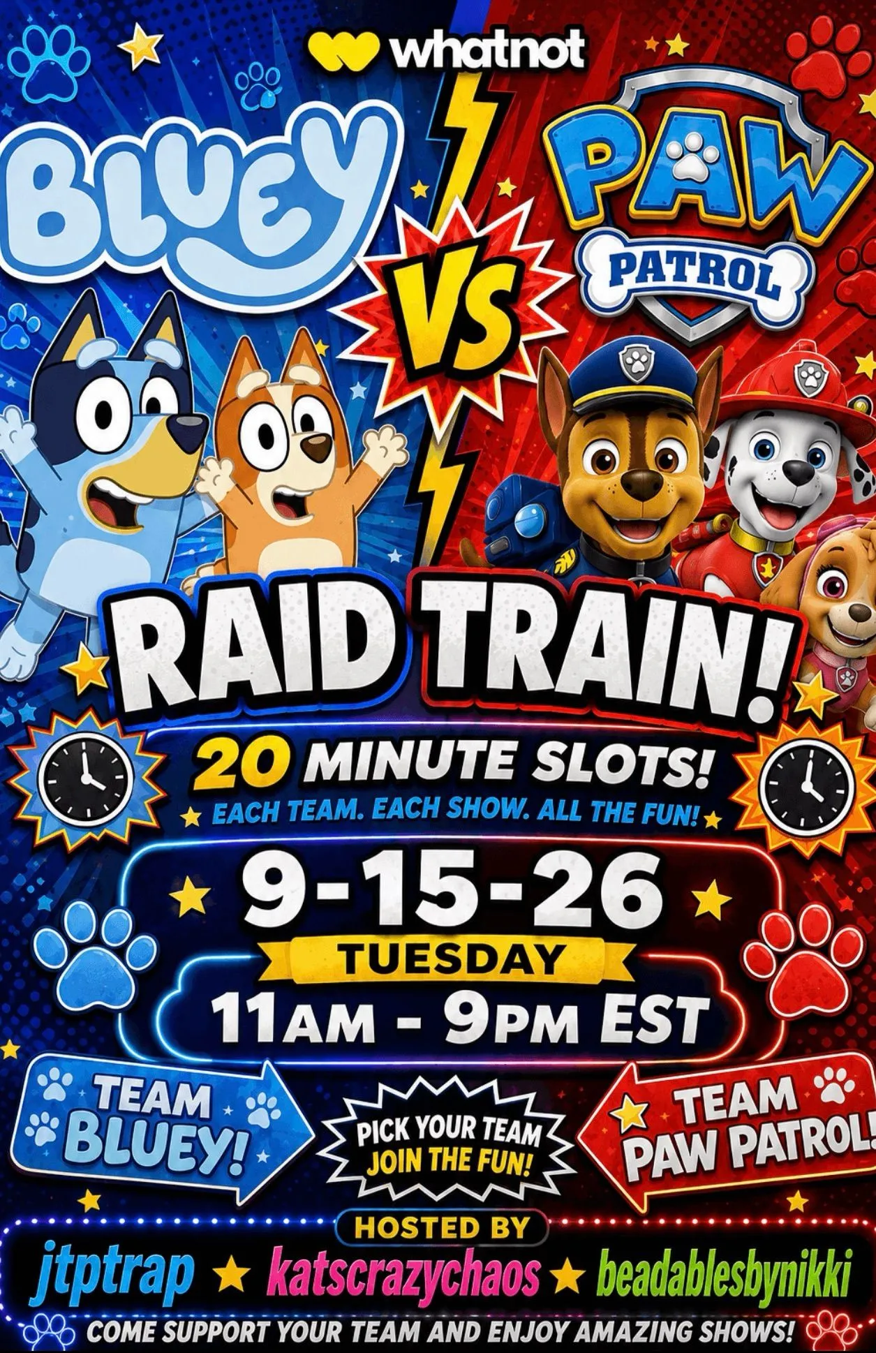 Thumbnail for live show