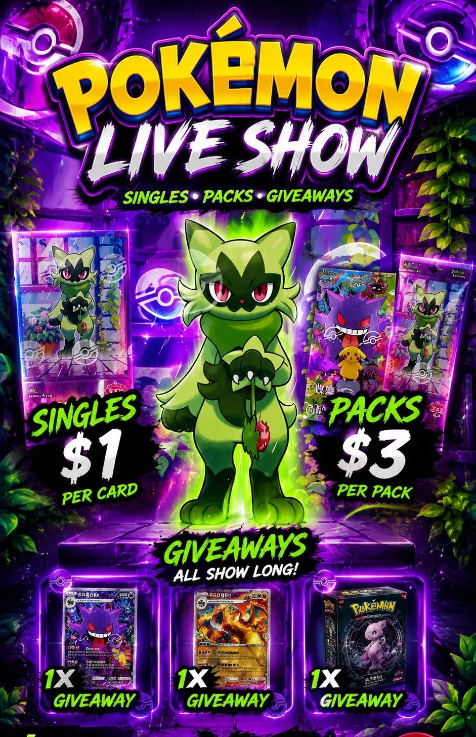 Thumbnail for live show