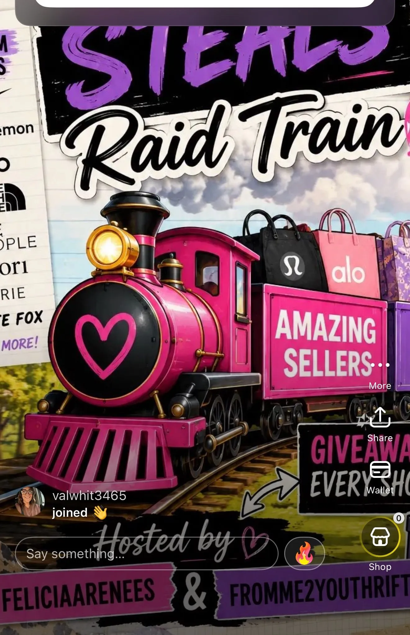Thumbnail for live show