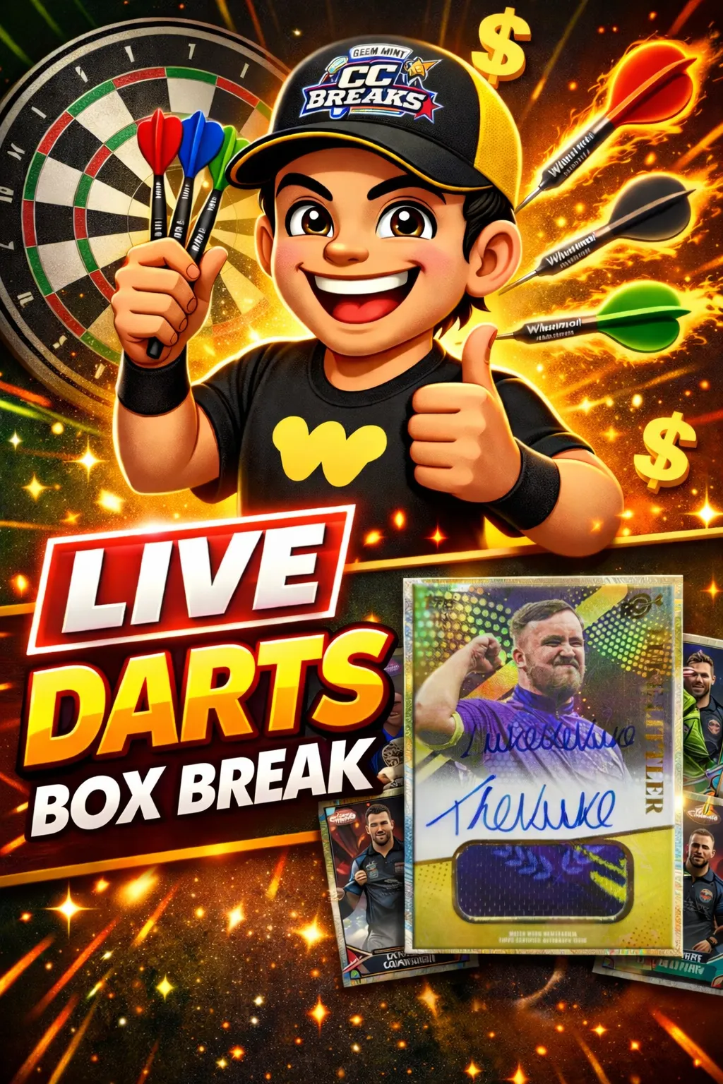 🎯 PDC PANINI DARTS 2026 PREMIUM BOX BREAK 🎯
