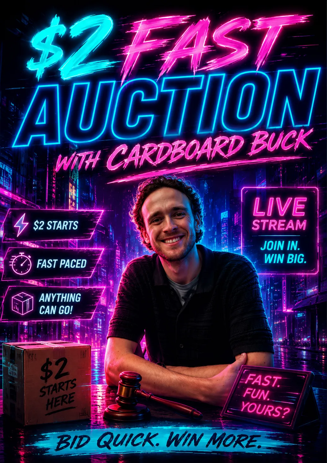 Thumbnail for live show