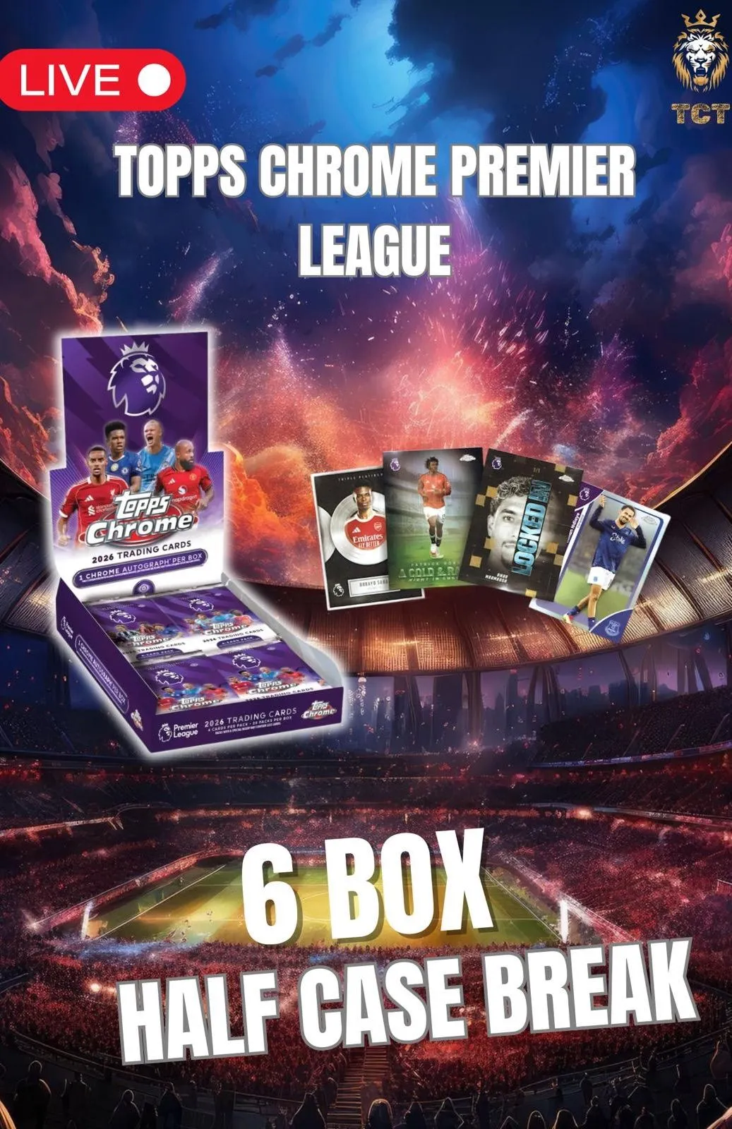 SPOTS LIVE! TOPPS CHROME HOBBY HALF CASE!