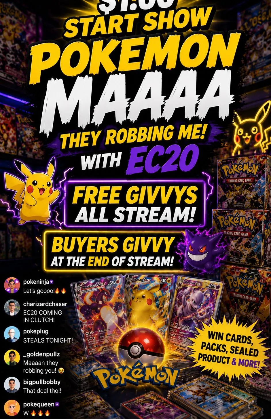 Thumbnail for live show