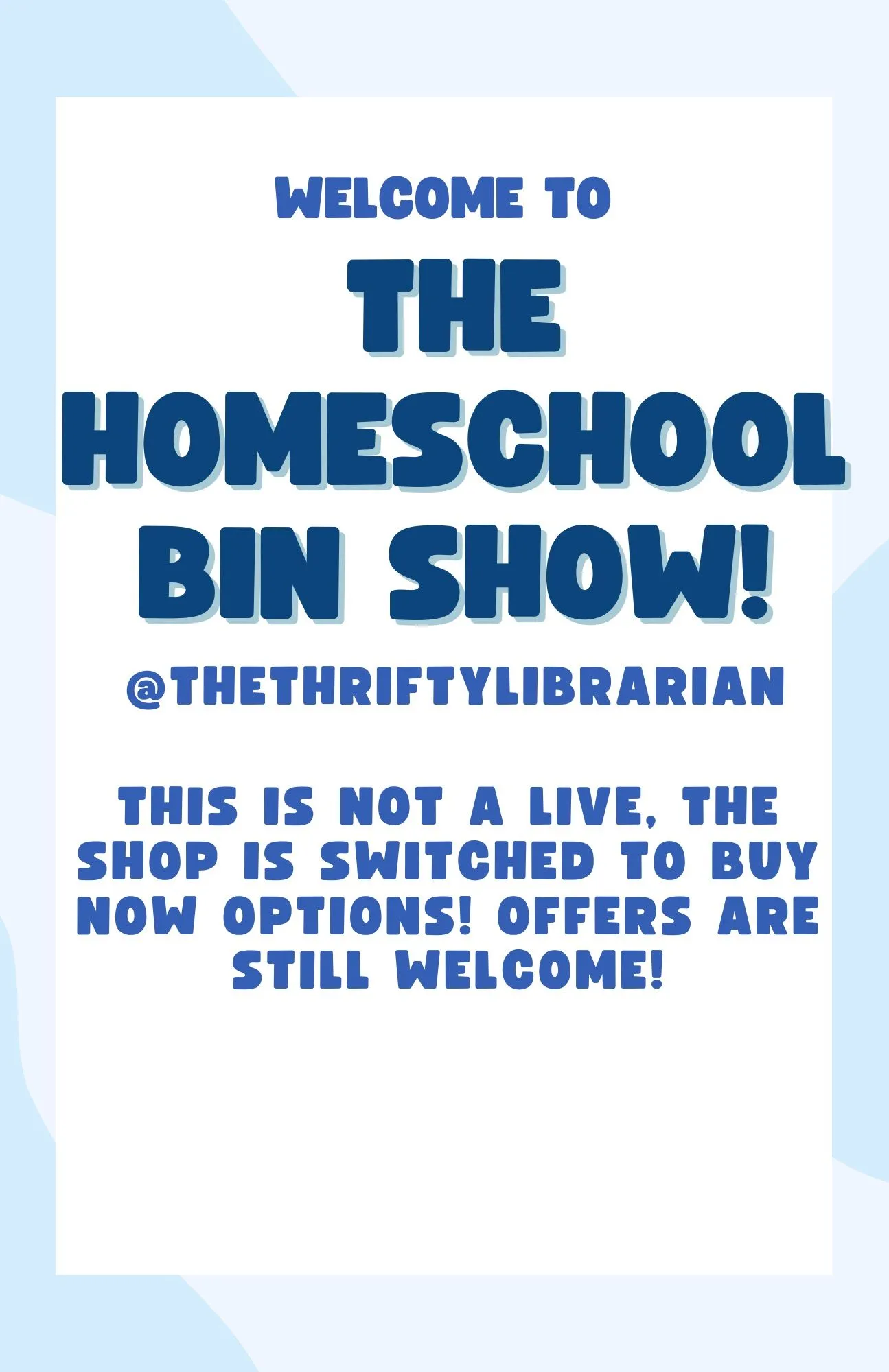 Thumbnail for live show