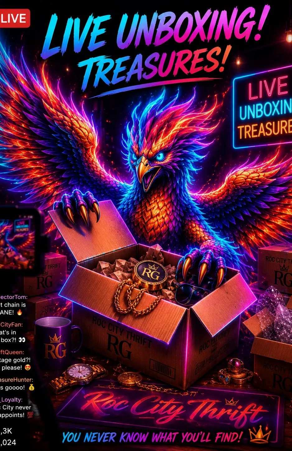 Thumbnail for live show