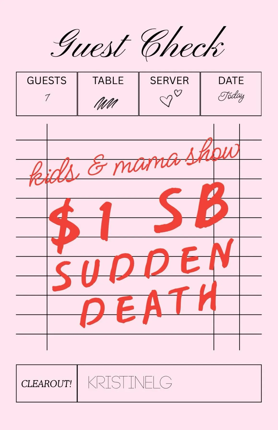 Thumbnail for live show