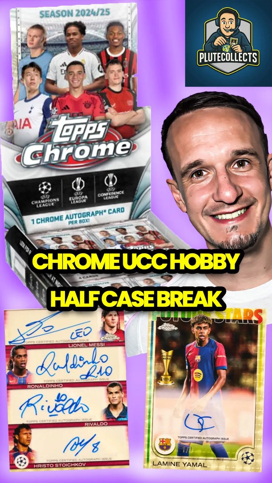 TOPPS CHROME 24/25 HALF CASE BREAK PYT/PYP! *BOOKMARK THIS*