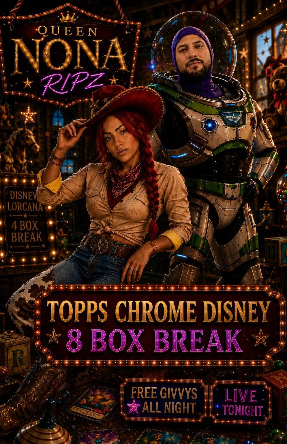 Thumbnail for live show