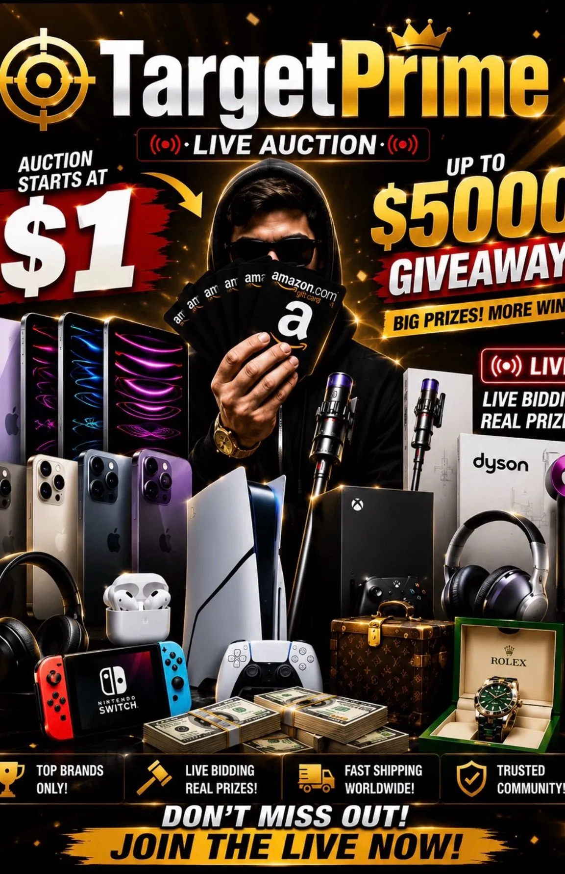 Thumbnail for live show