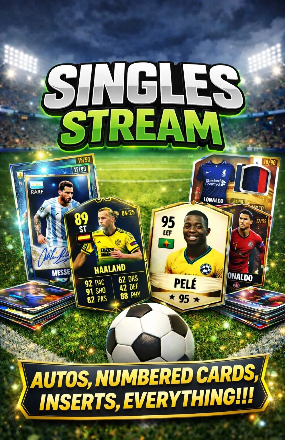 🇬🇧 🚨⚽️SINGLES CARD SHOW,AUTOS, PATCHES, EVERYTHING!!!⚽️🚨