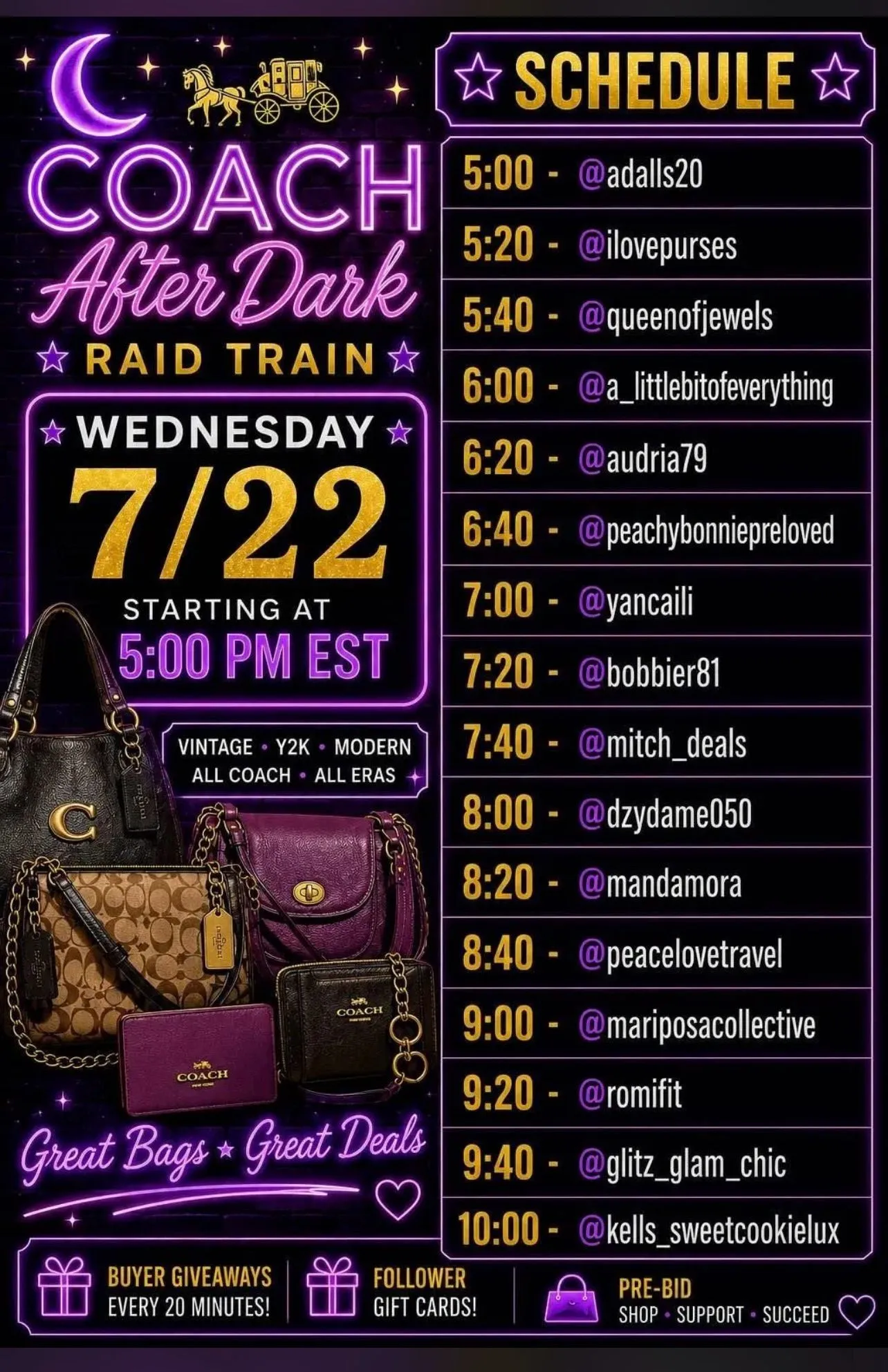 Thumbnail for live show