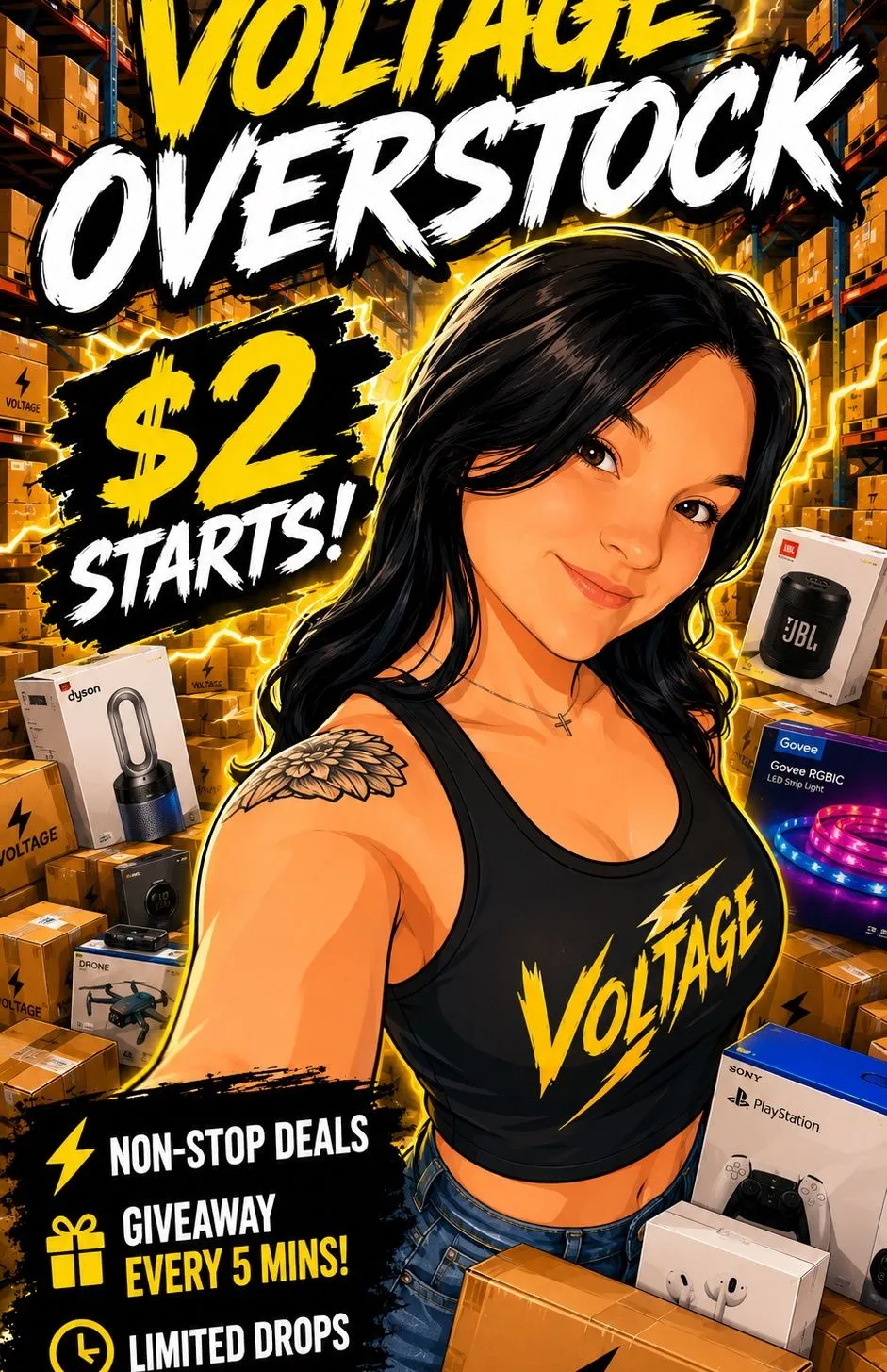 Thumbnail for live show