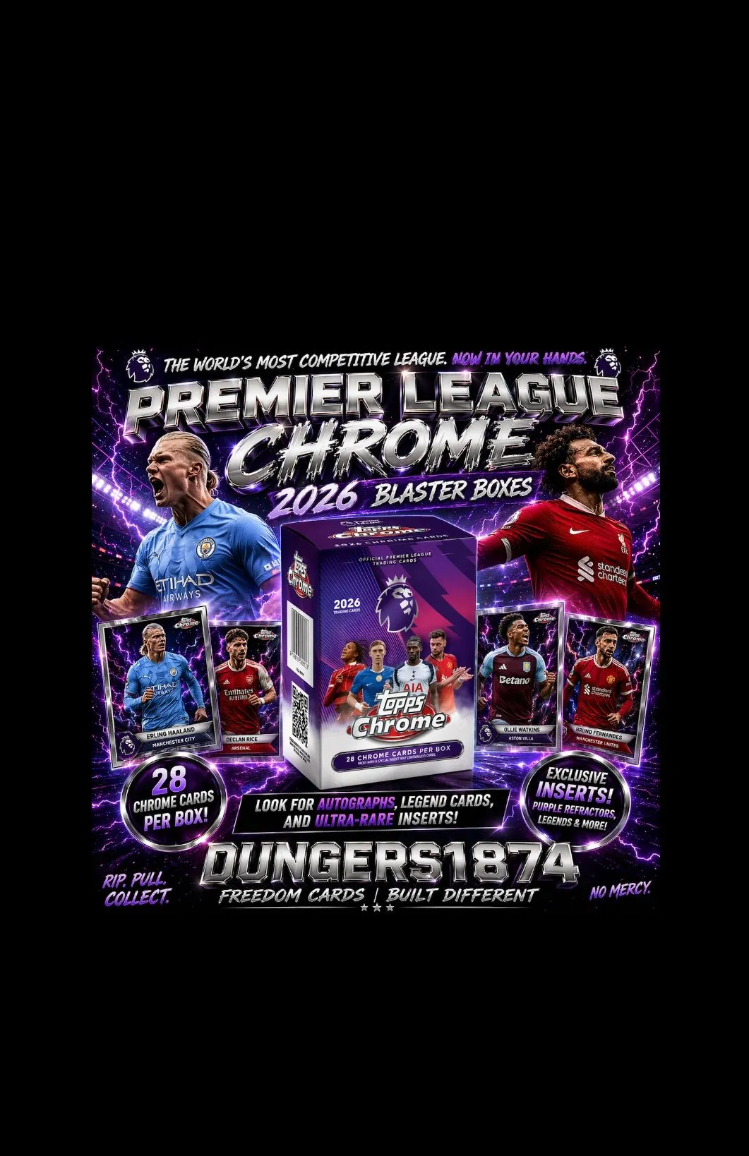 🇬🇧 🔥 PREMIER LEAGUE CHROME 2026 BLASTERS! GIVEAWAYS ALLLLLL STREAM! 🔥