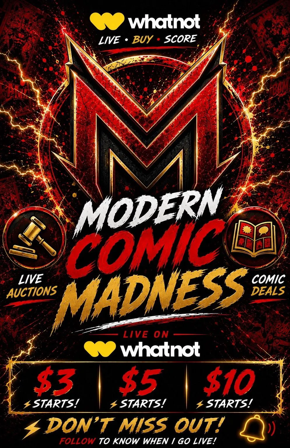 Thumbnail for live show