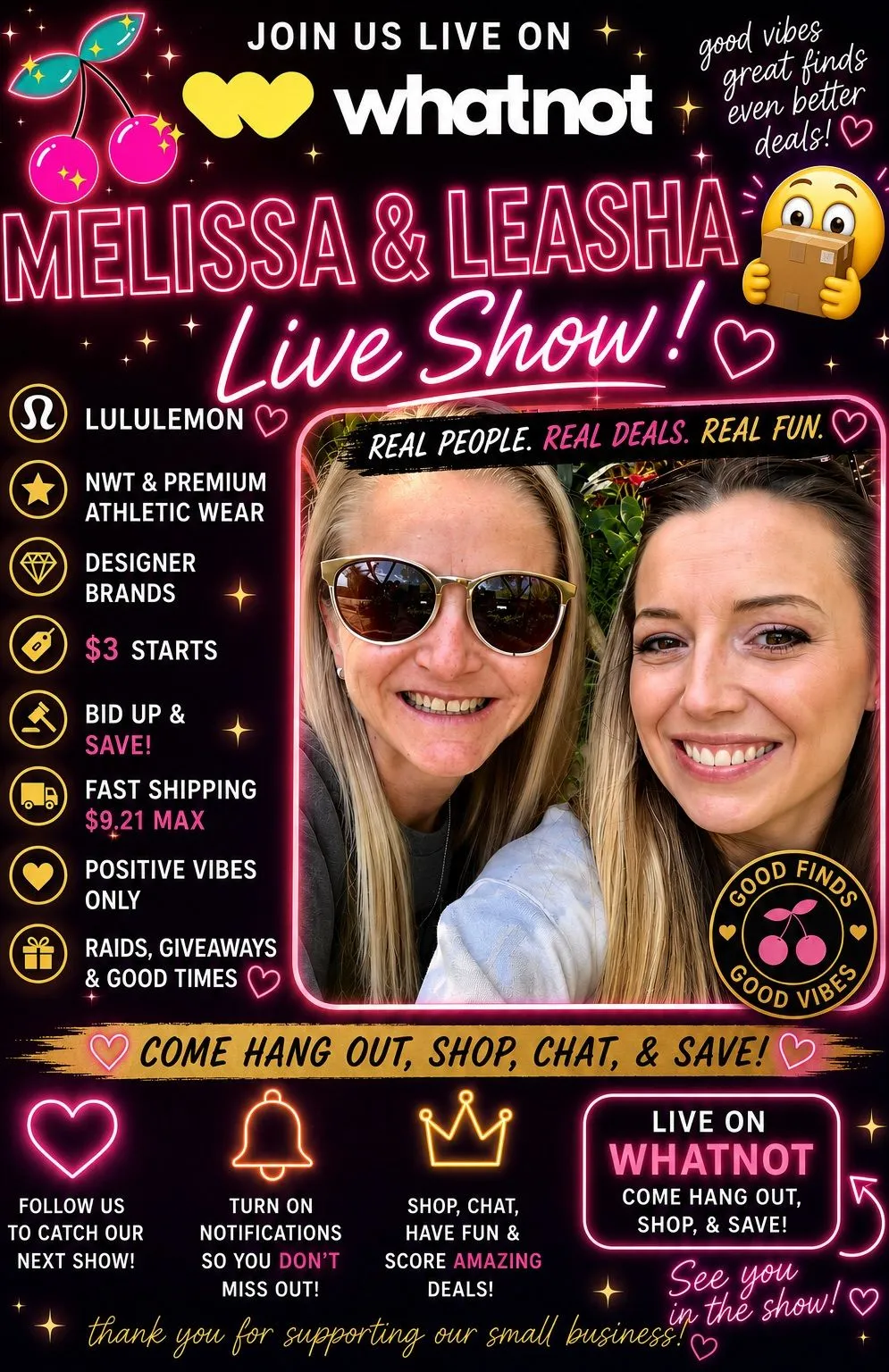 Thumbnail for live show