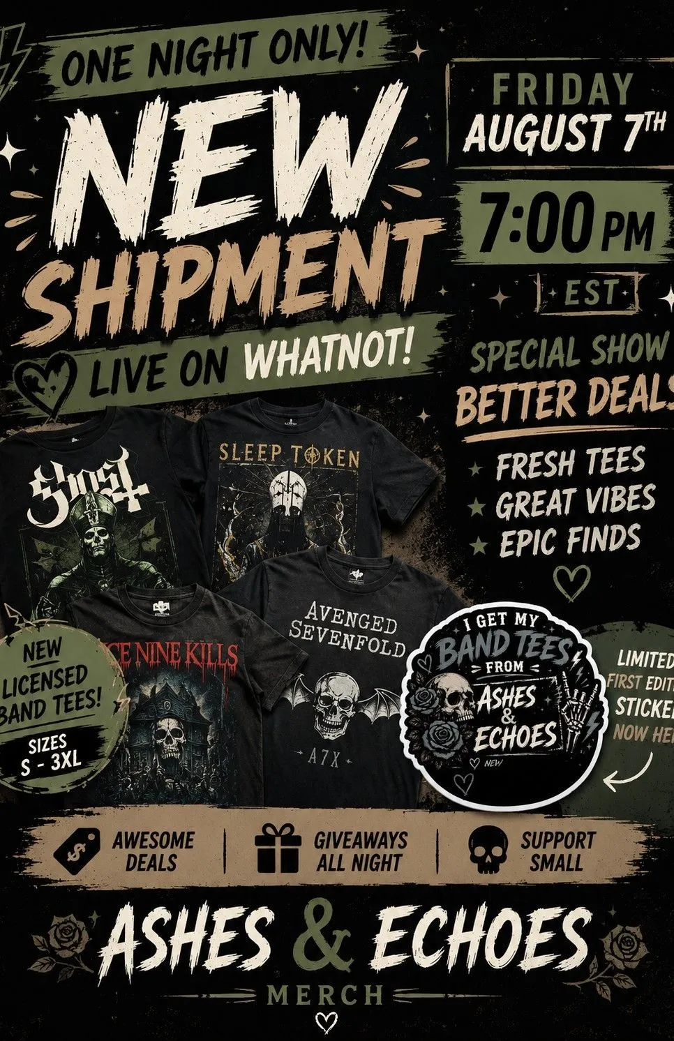 Thumbnail for live show