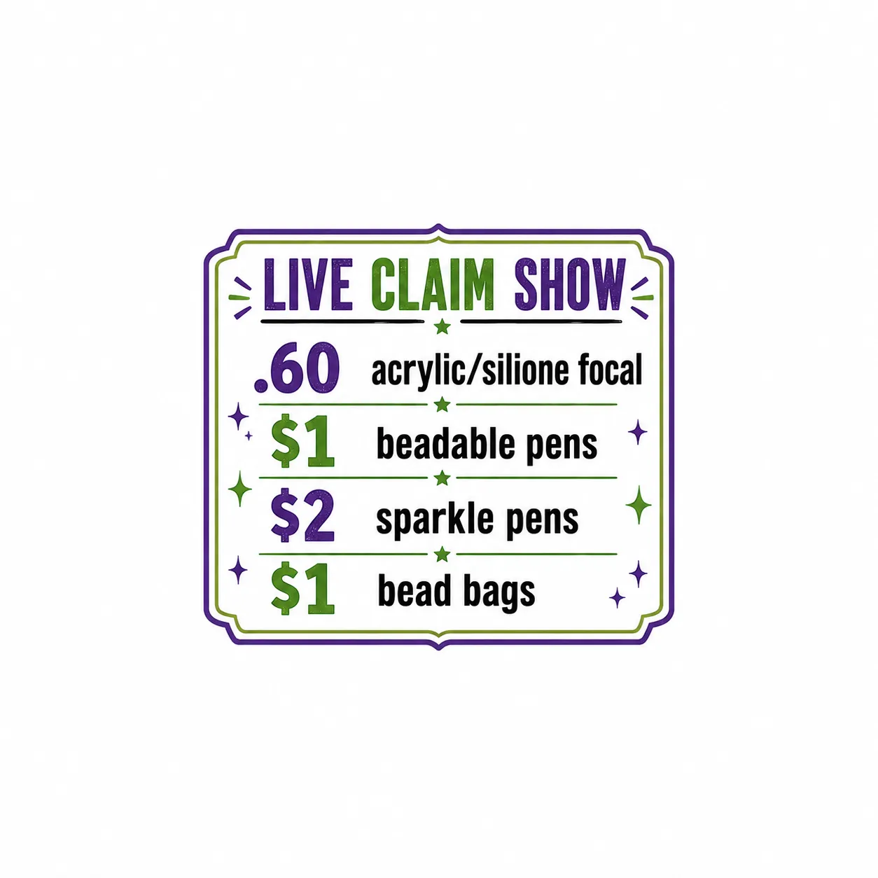 Thumbnail for live show