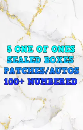 MEGA 1 OF 1 WHEEL - FIVE ONE OF ONES, AUTOS, PATCHES !!!1