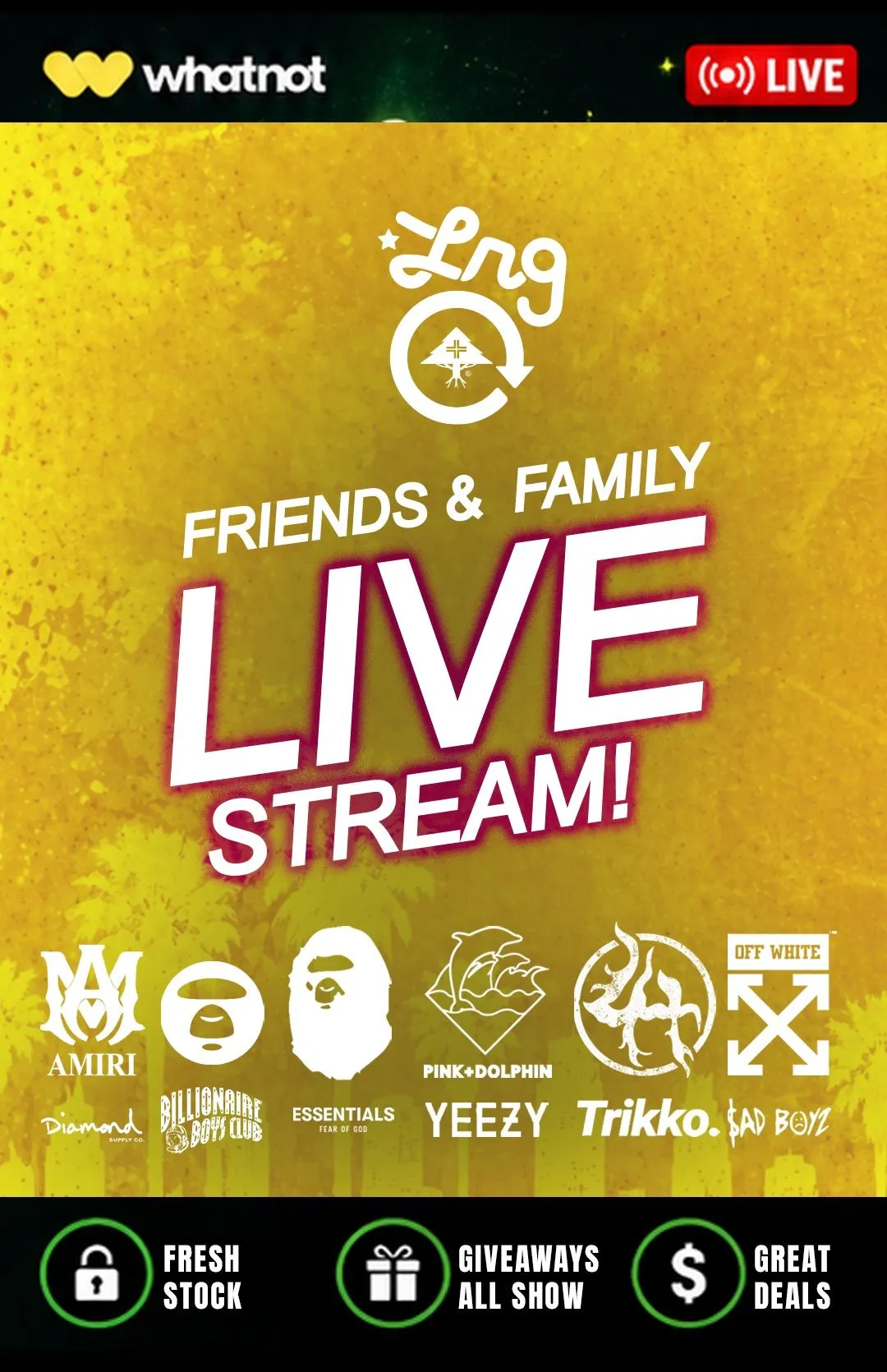 Thumbnail for live show