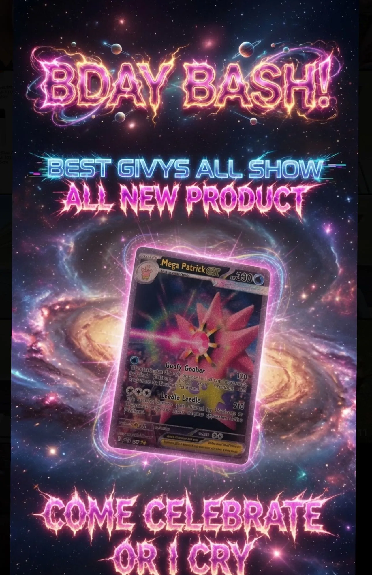Thumbnail for live show
