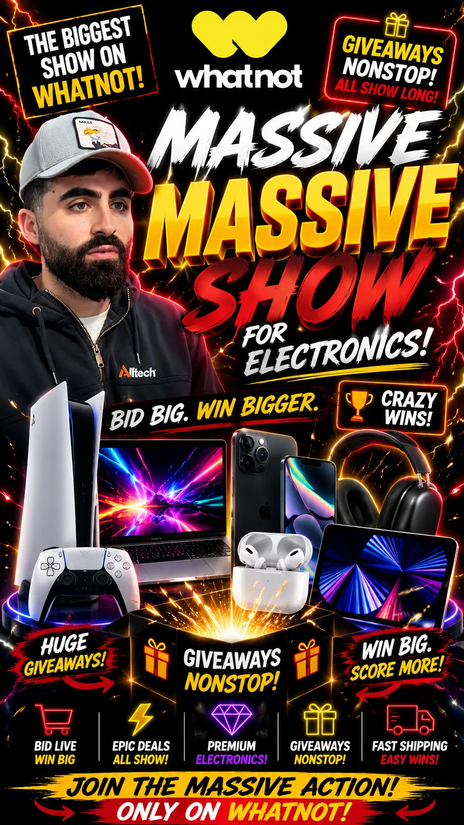 Thumbnail for live show