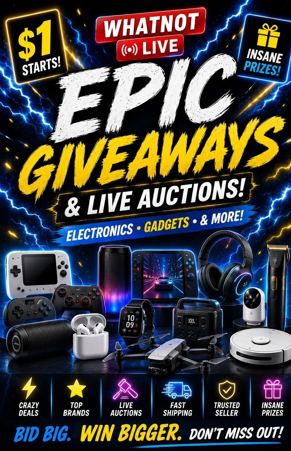 Thumbnail for live show
