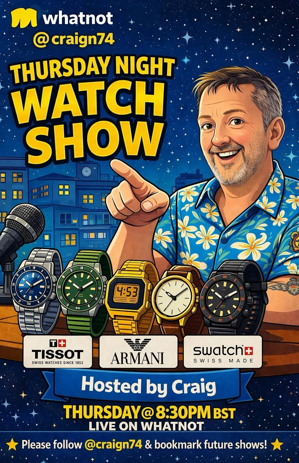 Thumbnail for live show
