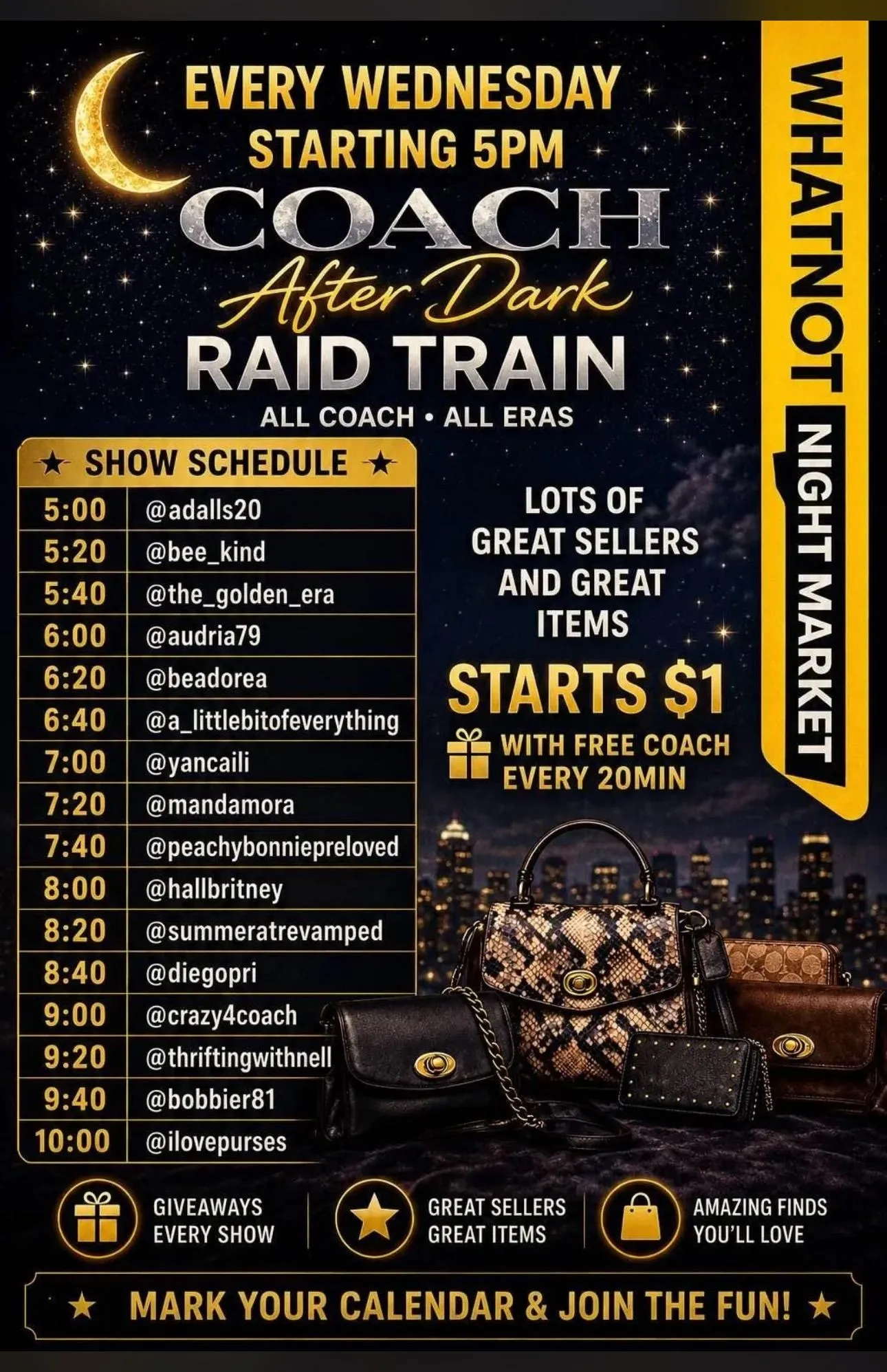 Thumbnail for live show