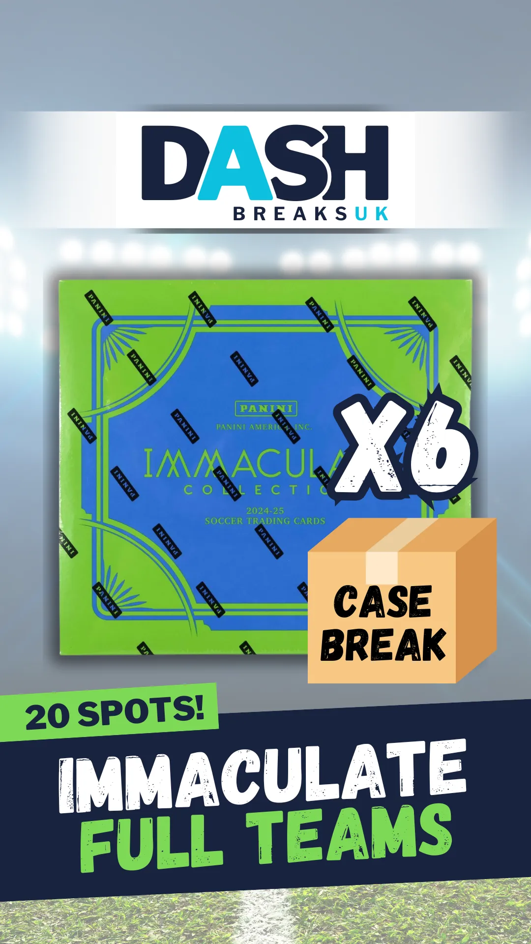 IMMACULATE HOBBY 24/25 CASE BREAK! 20x£300 SPOTS!