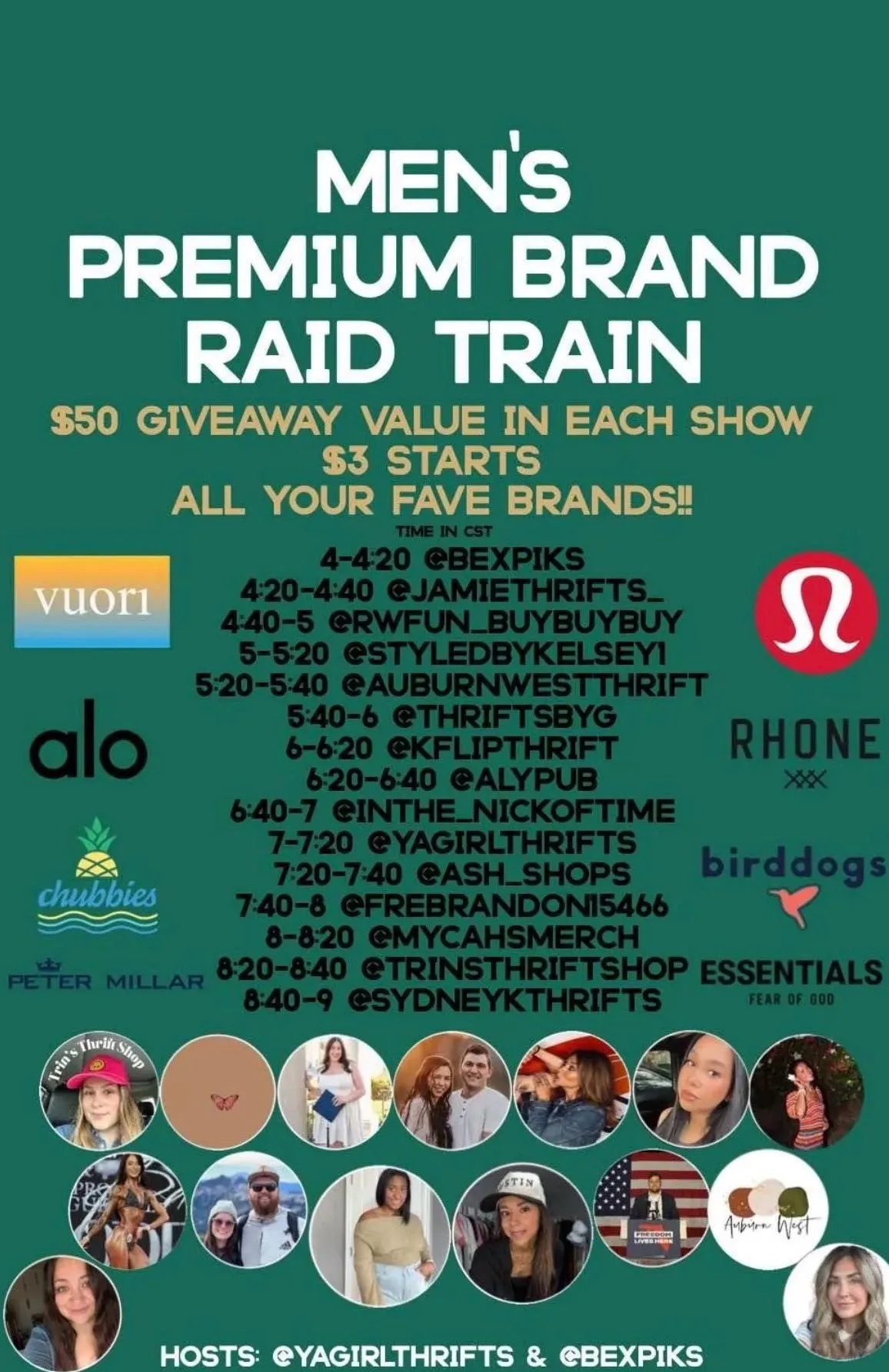 Thumbnail for live show