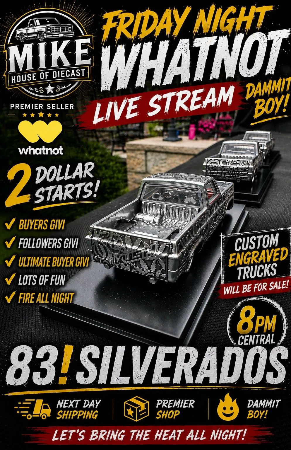 Thumbnail for live show