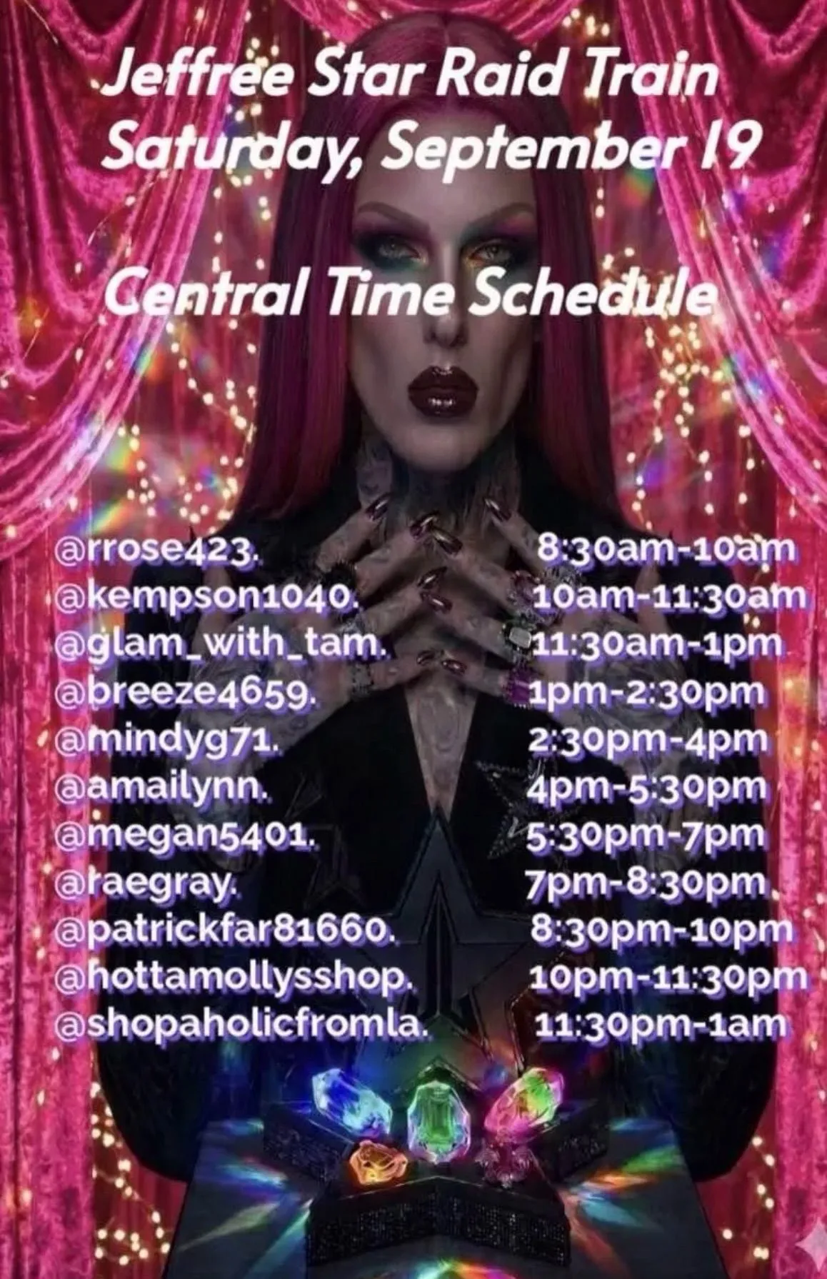 Thumbnail for live show