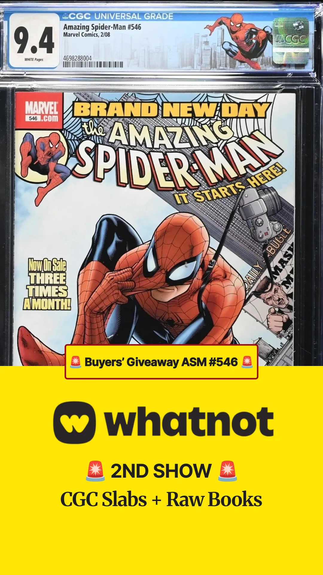 Thumbnail for live show