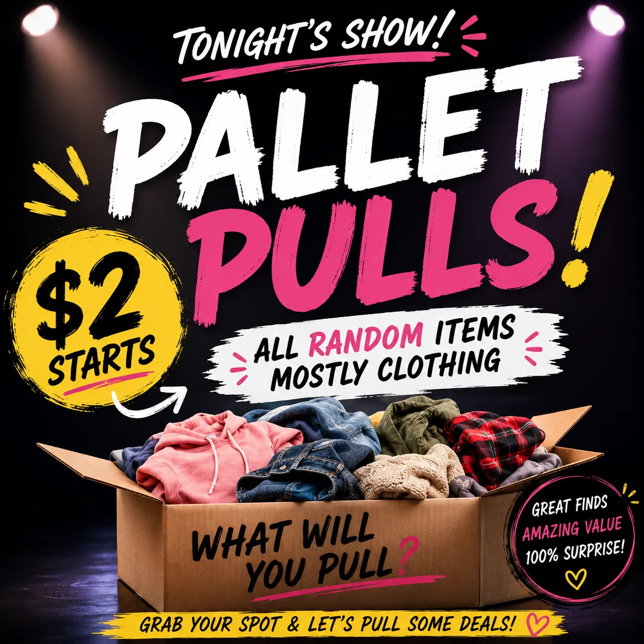 Thumbnail for live show