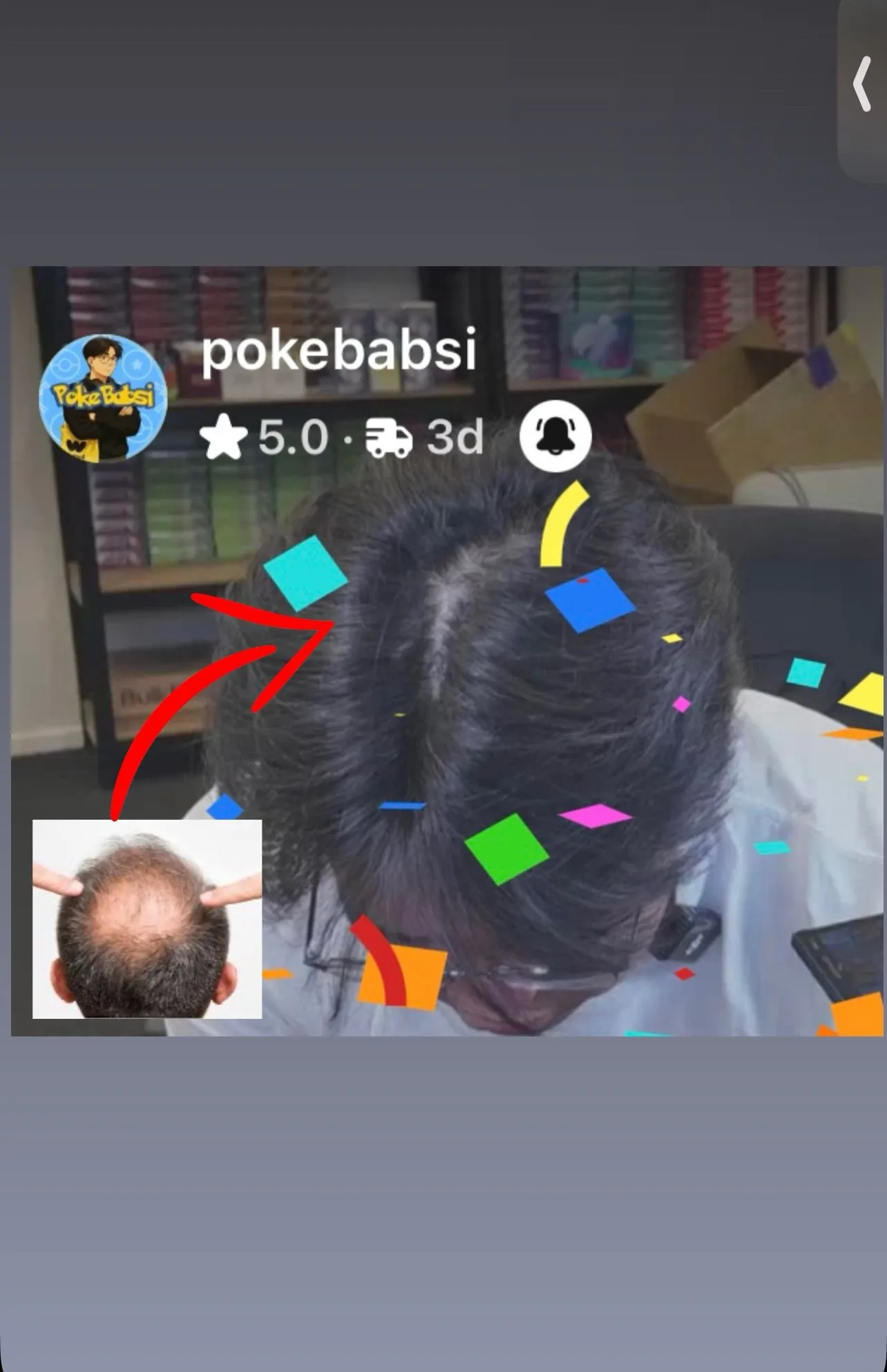 Thumbnail for live show
