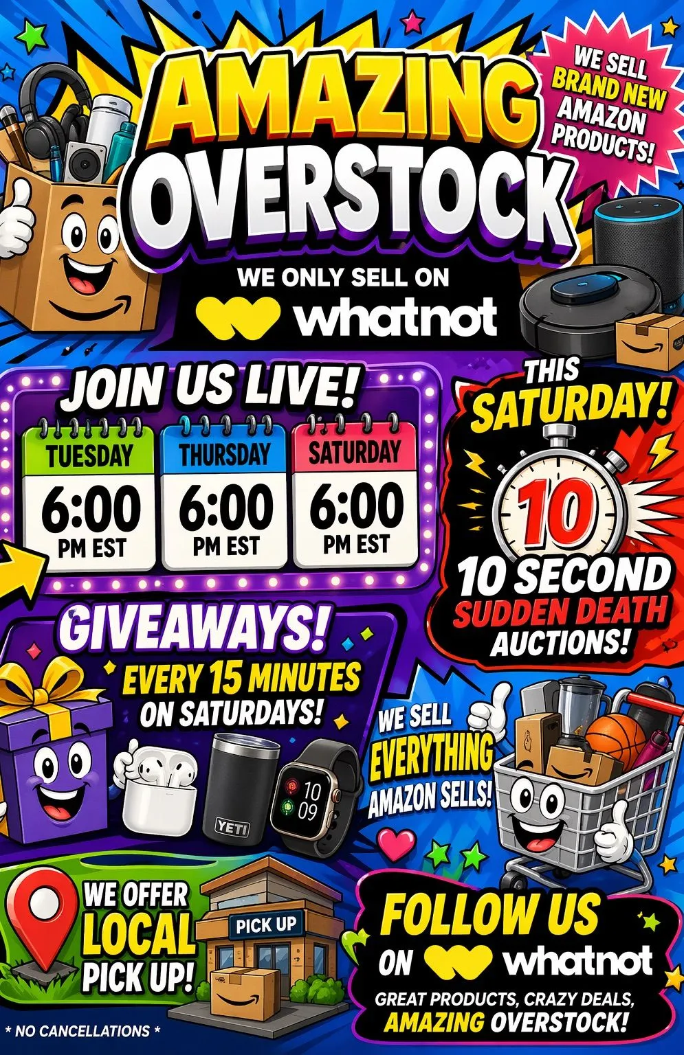 Thumbnail for live show