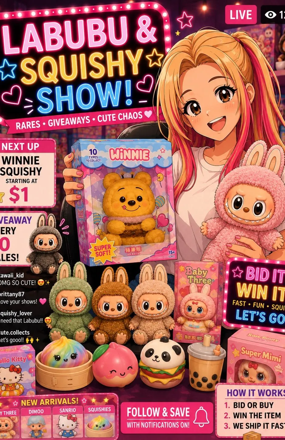 Thumbnail for live show