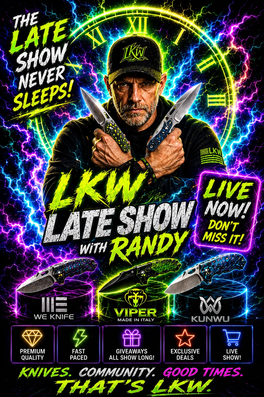 Thumbnail for live show