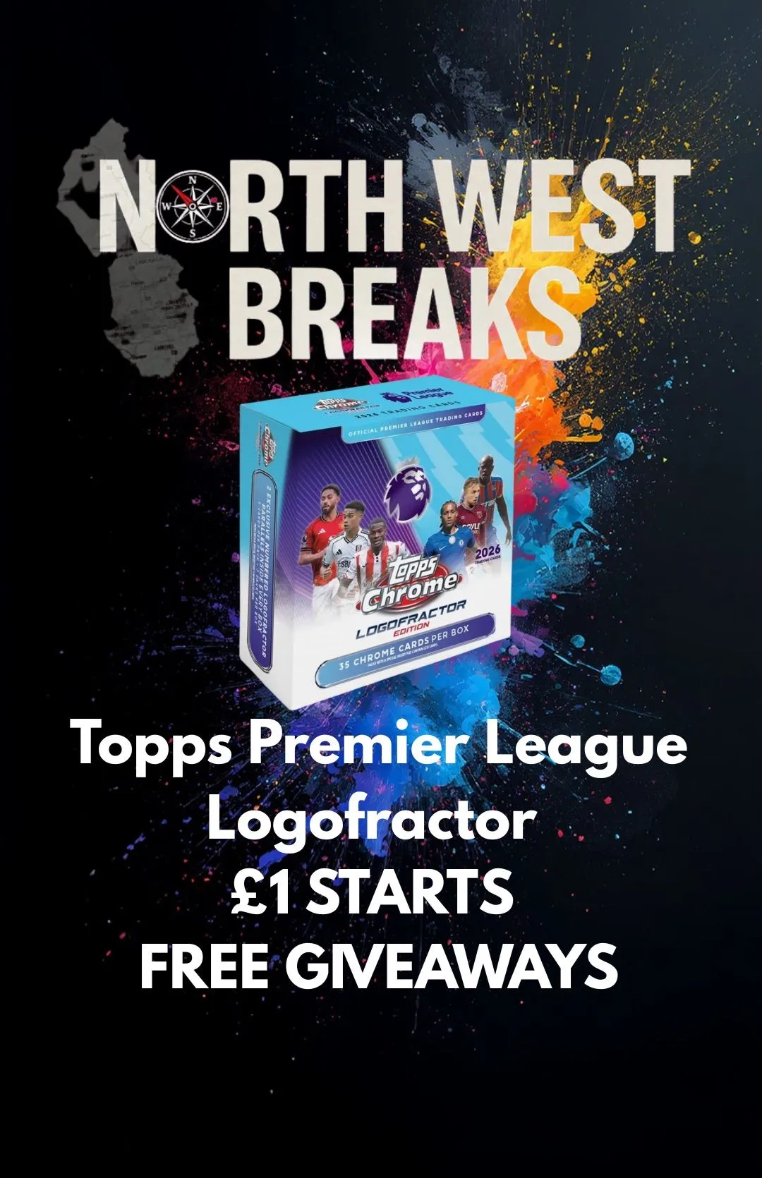 £1 Starts Full Teams Premier League Logofractor