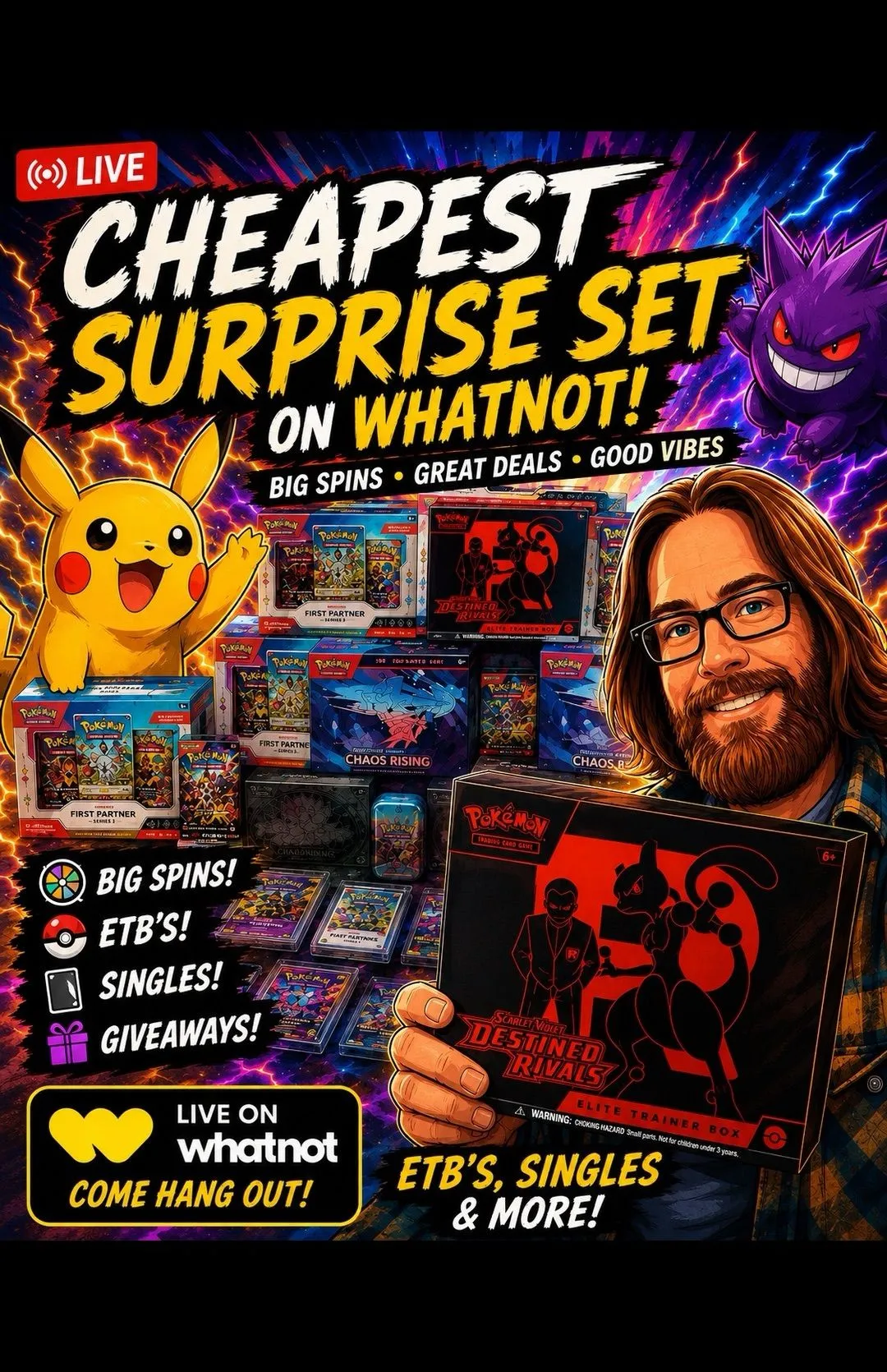 Thumbnail for live show