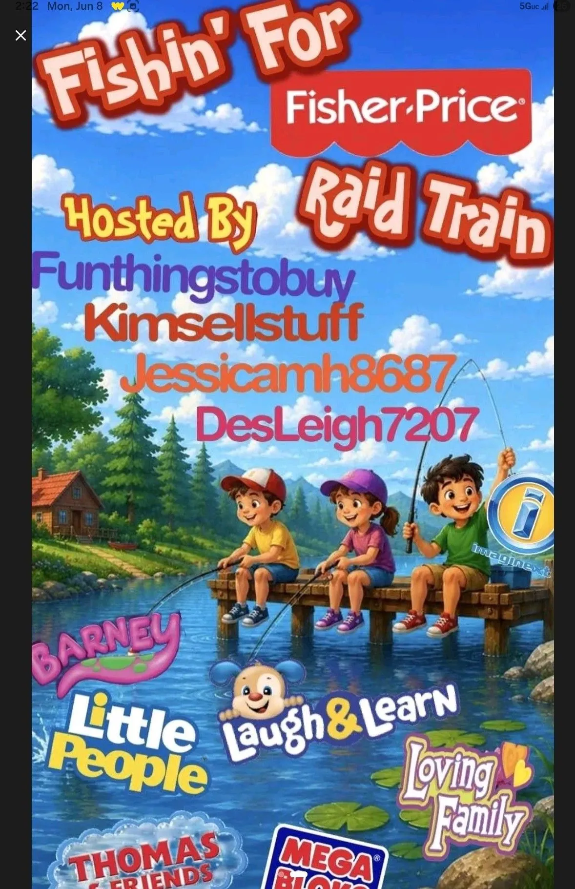 Thumbnail for live show