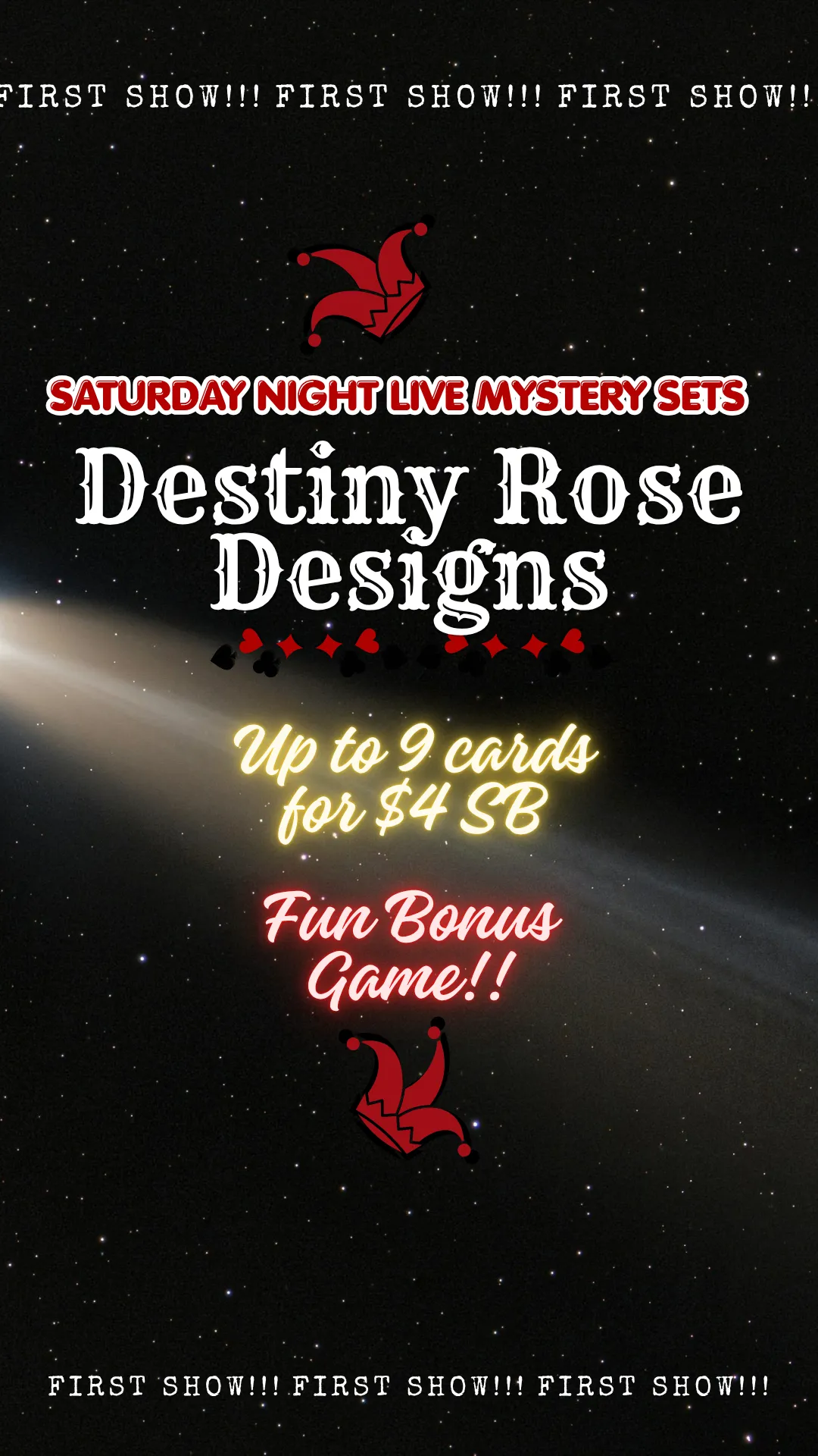 Thumbnail for live show